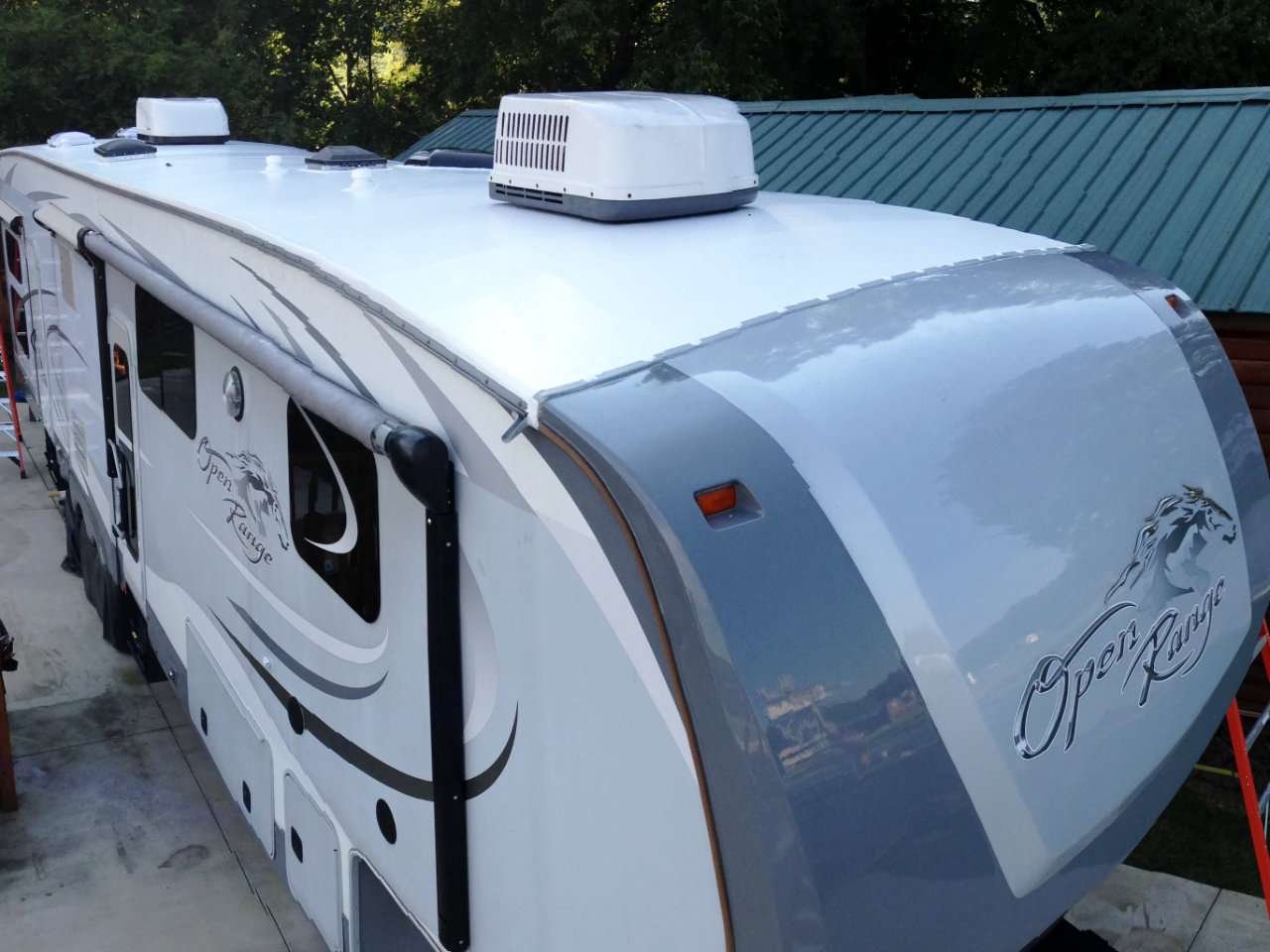 RV roof replacement job by Right Onsite RV Repair in Blairsville Georgia