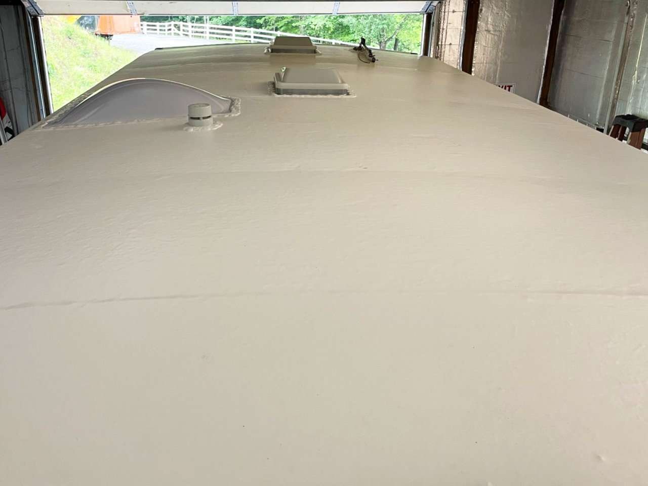 RV roof replacement job by Right Onsite RV Repair in Hiawassee Georgia