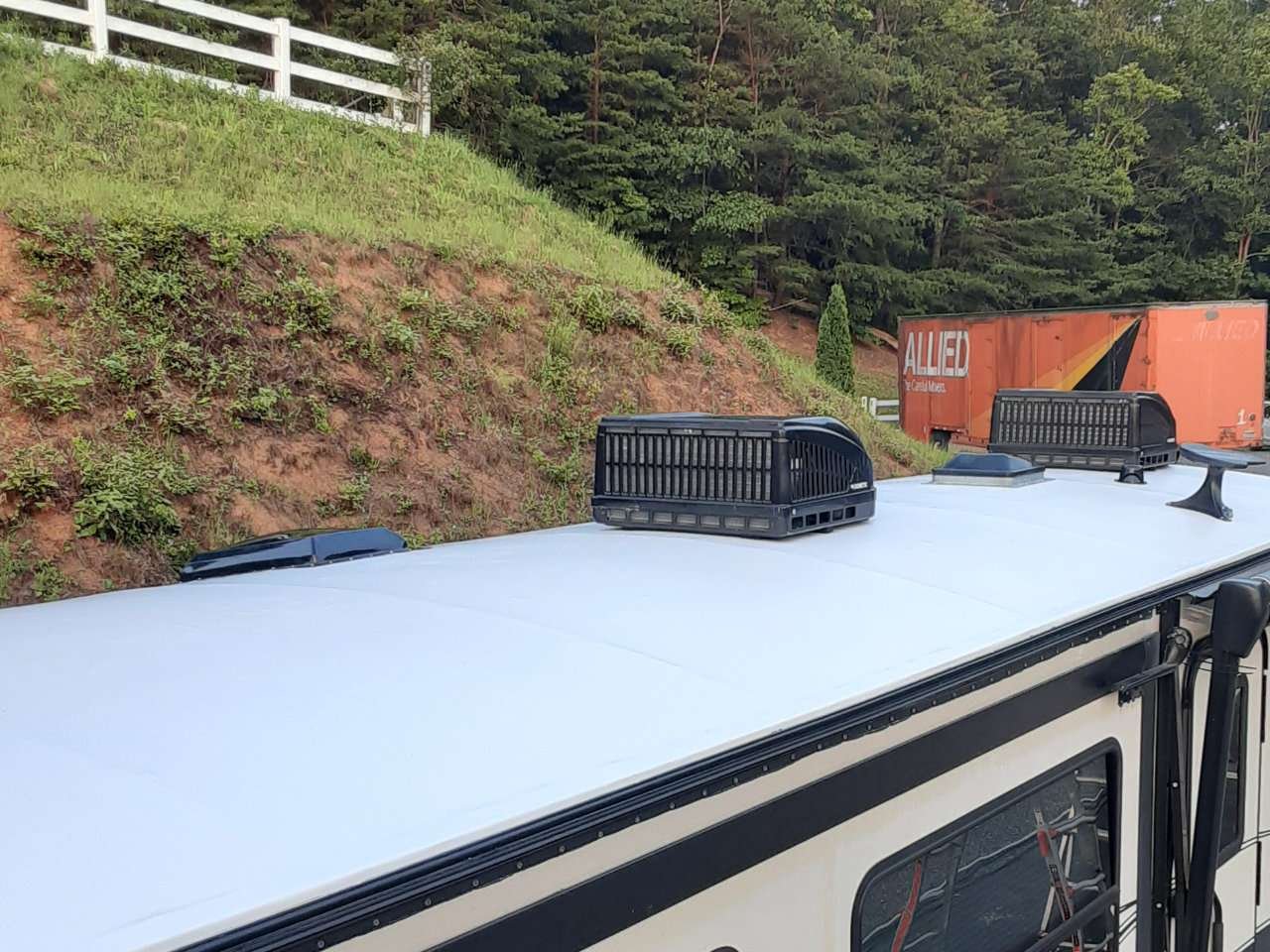 RV roof replacement job by Right Onsite RV Repair in Hiawassee Georgia