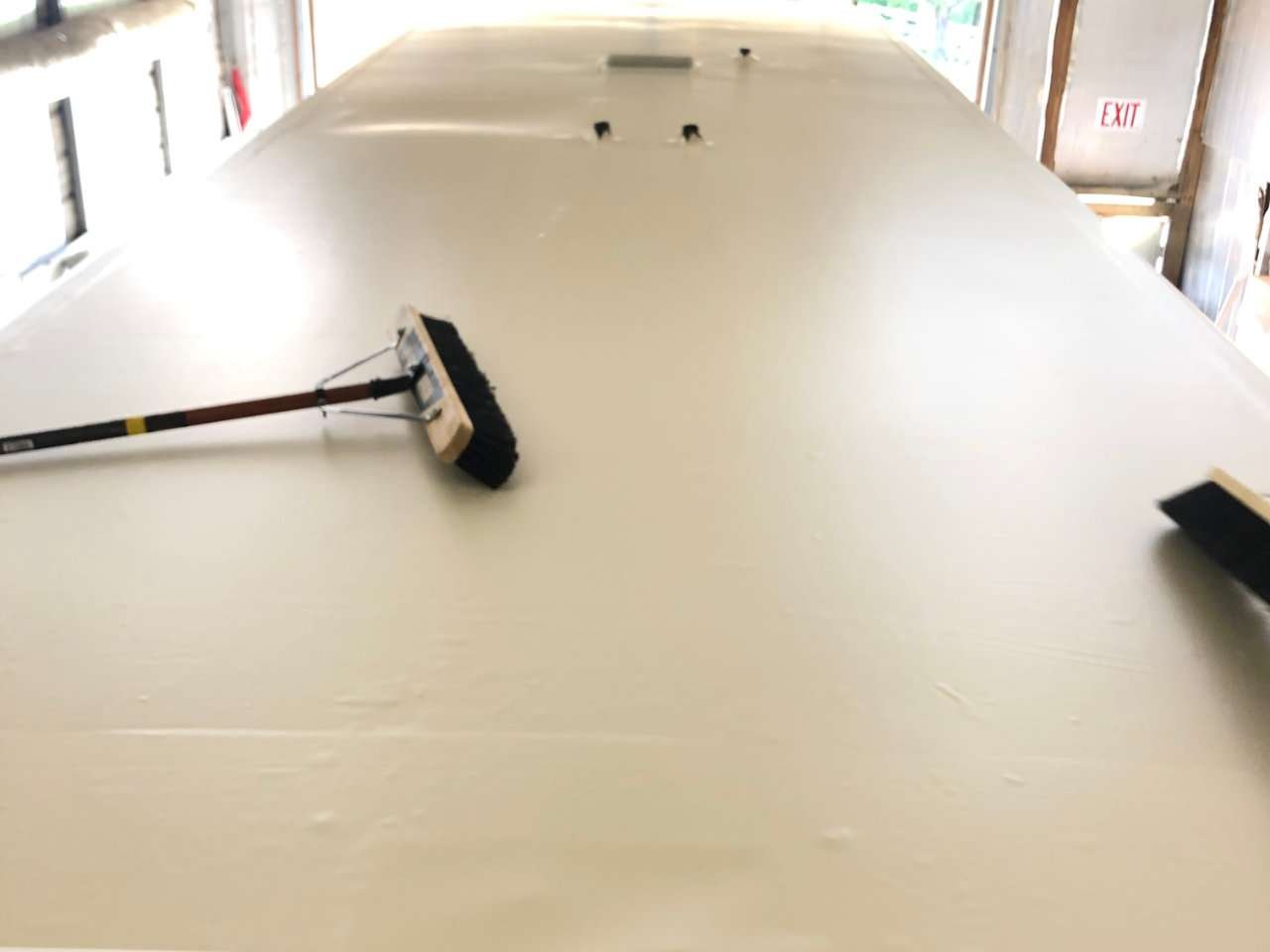 RV roof replacement job by Right Onsite RV Repair in Hiawassee Georgia