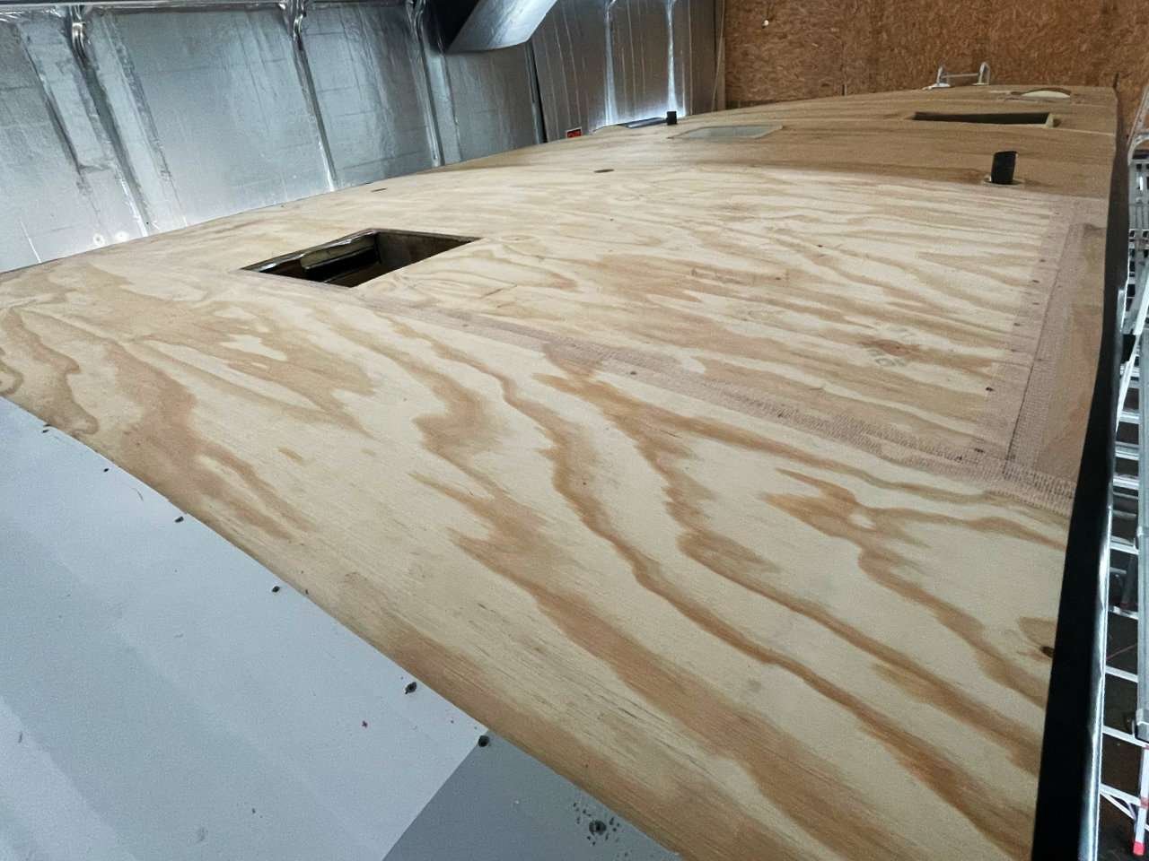 RV roof replacement job by Right Onsite RV Repair in Hiawassee Georgia