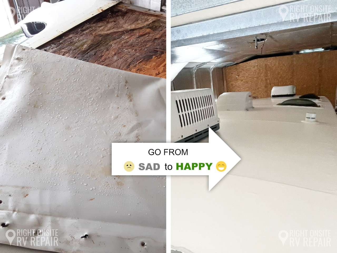 RV Roof Repair in Hiawassee GA done by Right Onsite RV Repair LLC